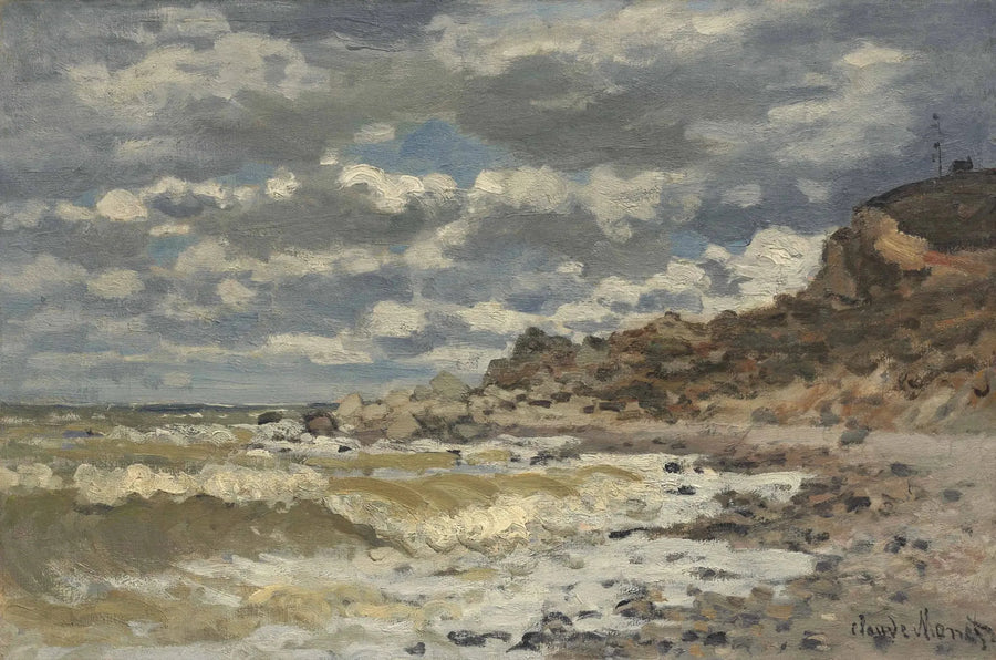 Costa en Sainte-Adresse - Claude Monet