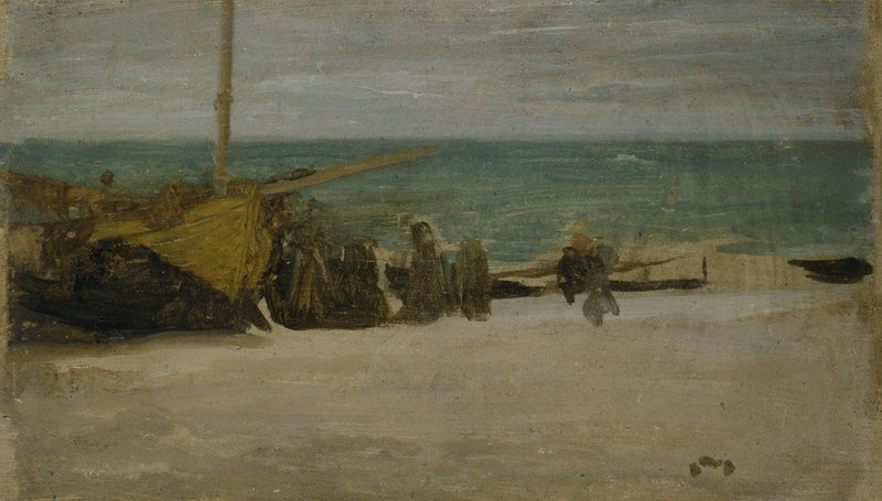 Costa marina: gris y negro - James Abbott McNeill Whistler