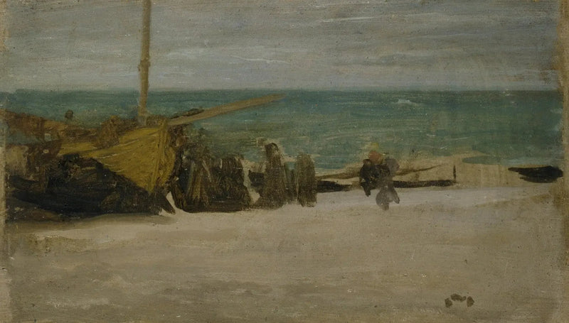 Costa marina: gris y negro - James Abbott McNeill Whistler