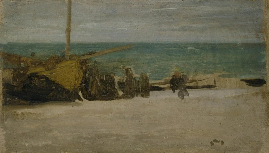 Costa marina: gris y negro - James Abbott McNeill Whistler