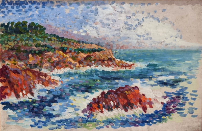 Costa marítima - Henri-Edmond Cross