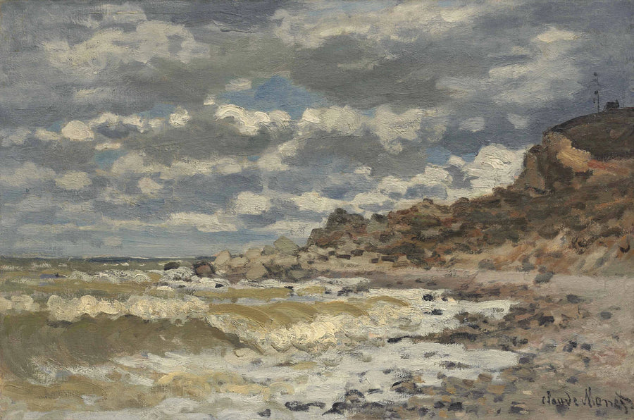 Junto al mar en Sainte-Adresse W113 - Claude Monet