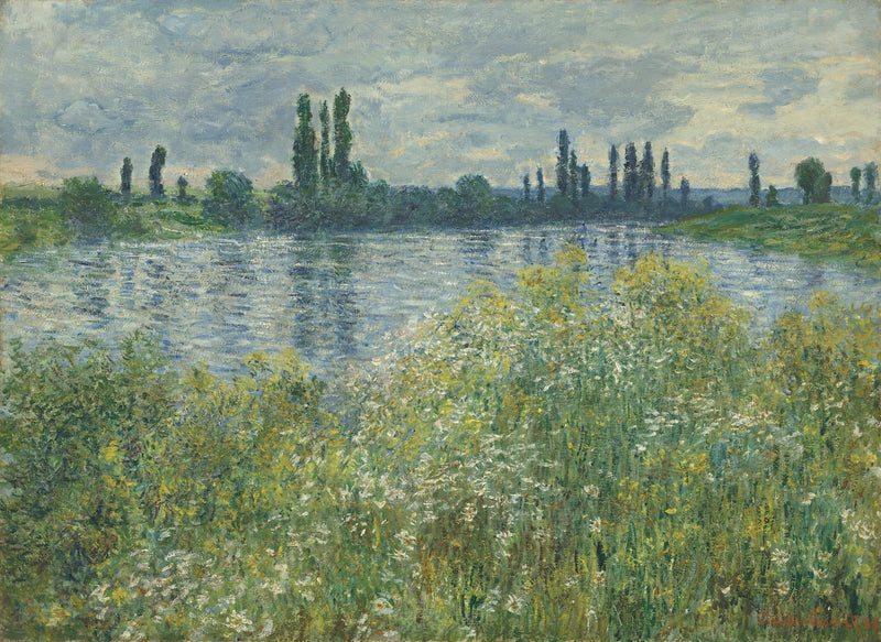 A orillas del Sena en Vétheuil W597 - Claude Monet