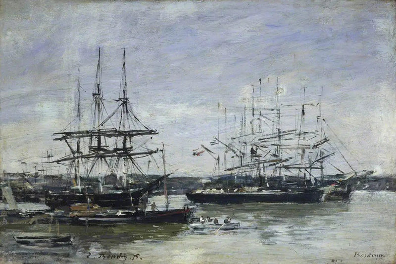 Burdeos - Eugène Boudin