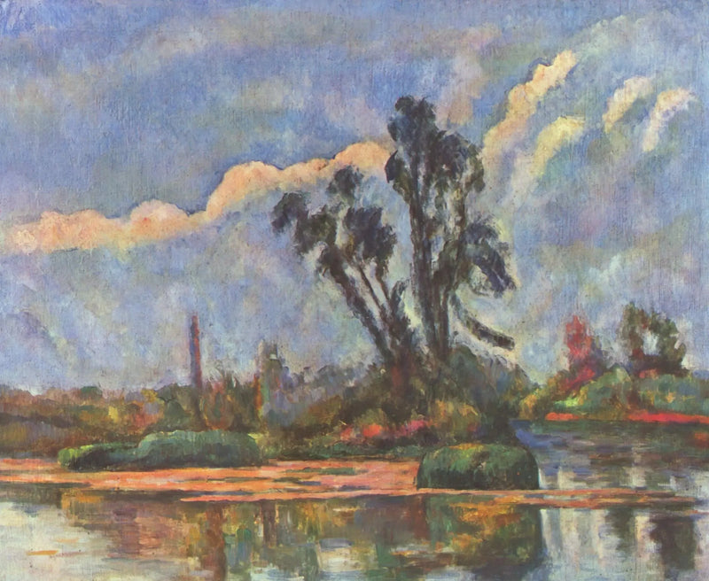 Orillas del Oise - Paul Cézanne