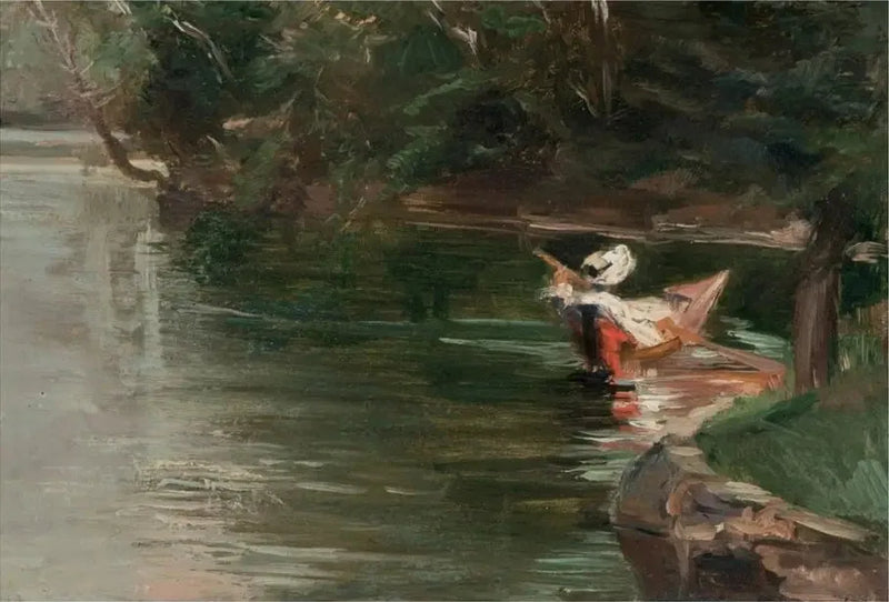 Bordes del Yerres - Gustave Caillebotte