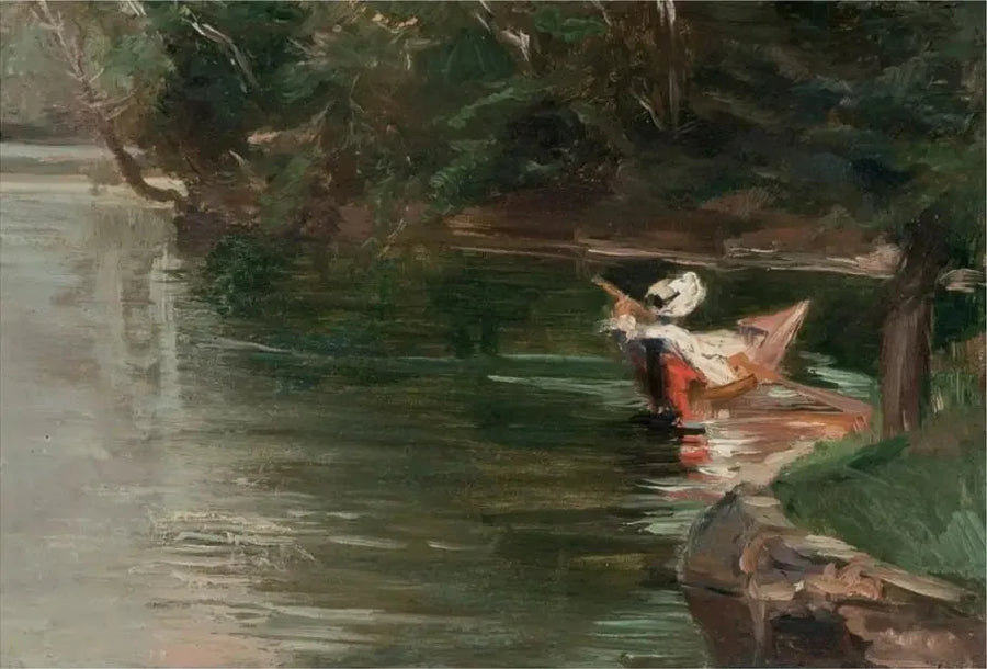 Bordes del Yerres - Gustave Caillebotte