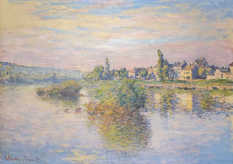 Orillas del Sena en Lavacourt - Claude Monet