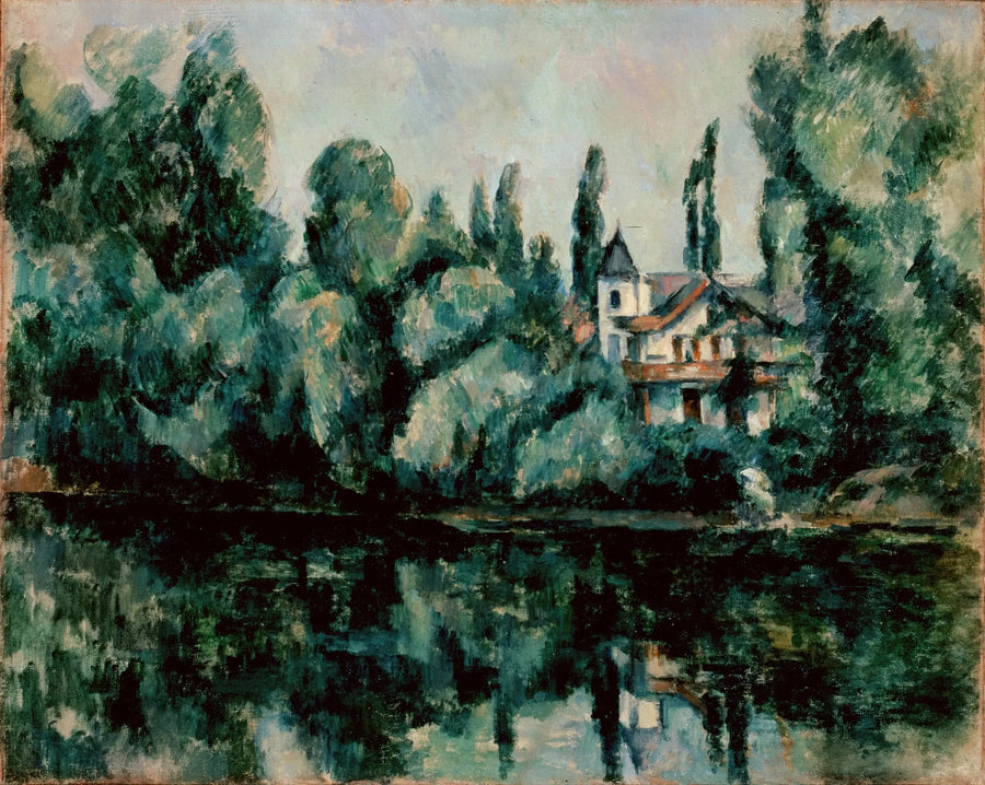 Bordes del Marne - Paul Cézanne