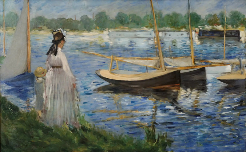 Bordes del Sena en Argenteuil - Édouard Manet