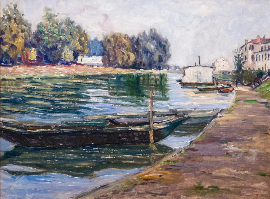 Bordes del Sena - Gustave Caillebotte
