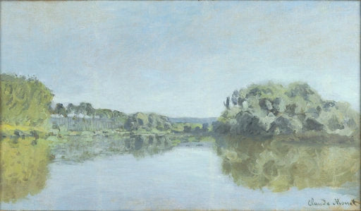 Bords de la Seine à Argenteuil – attribution contestée à Claude Monet