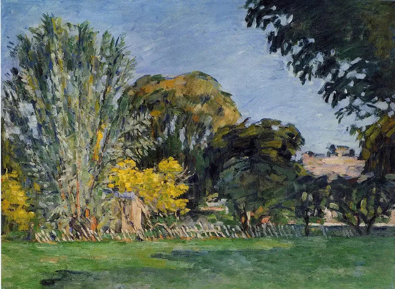 Bosquete en el Jas de Bouffan - Paul Cézanne