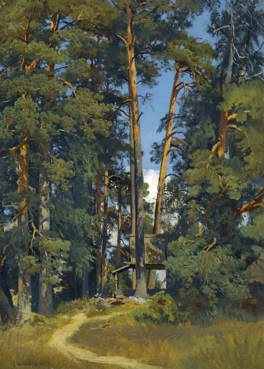Bosque arbolado - Ivan Chichkine