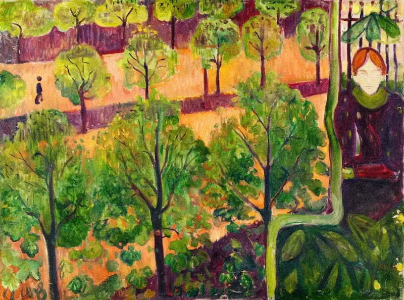 bulevar en París - Edvard Munch