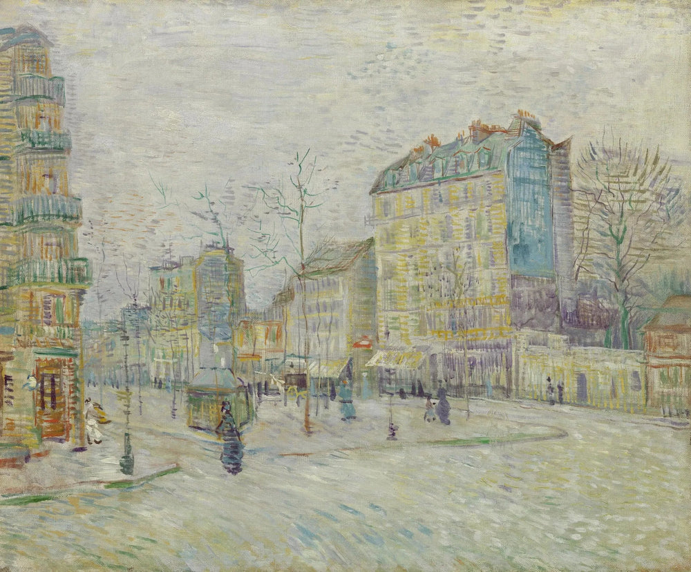 Boulevard de Clichy - Vincent van Gogh image 1 tableau peint à l’huile sur toile