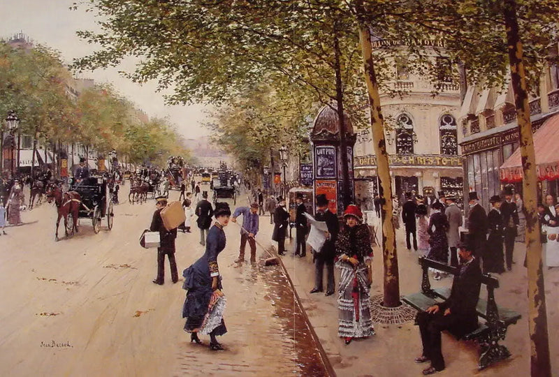 Bulevar de las Capuchinas - Jean Béraud