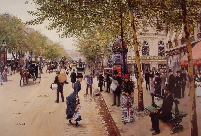 Bulevar de las Capuchinas - Jean Béraud