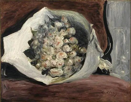 Ramo en un palco - Pierre-Auguste Renoir