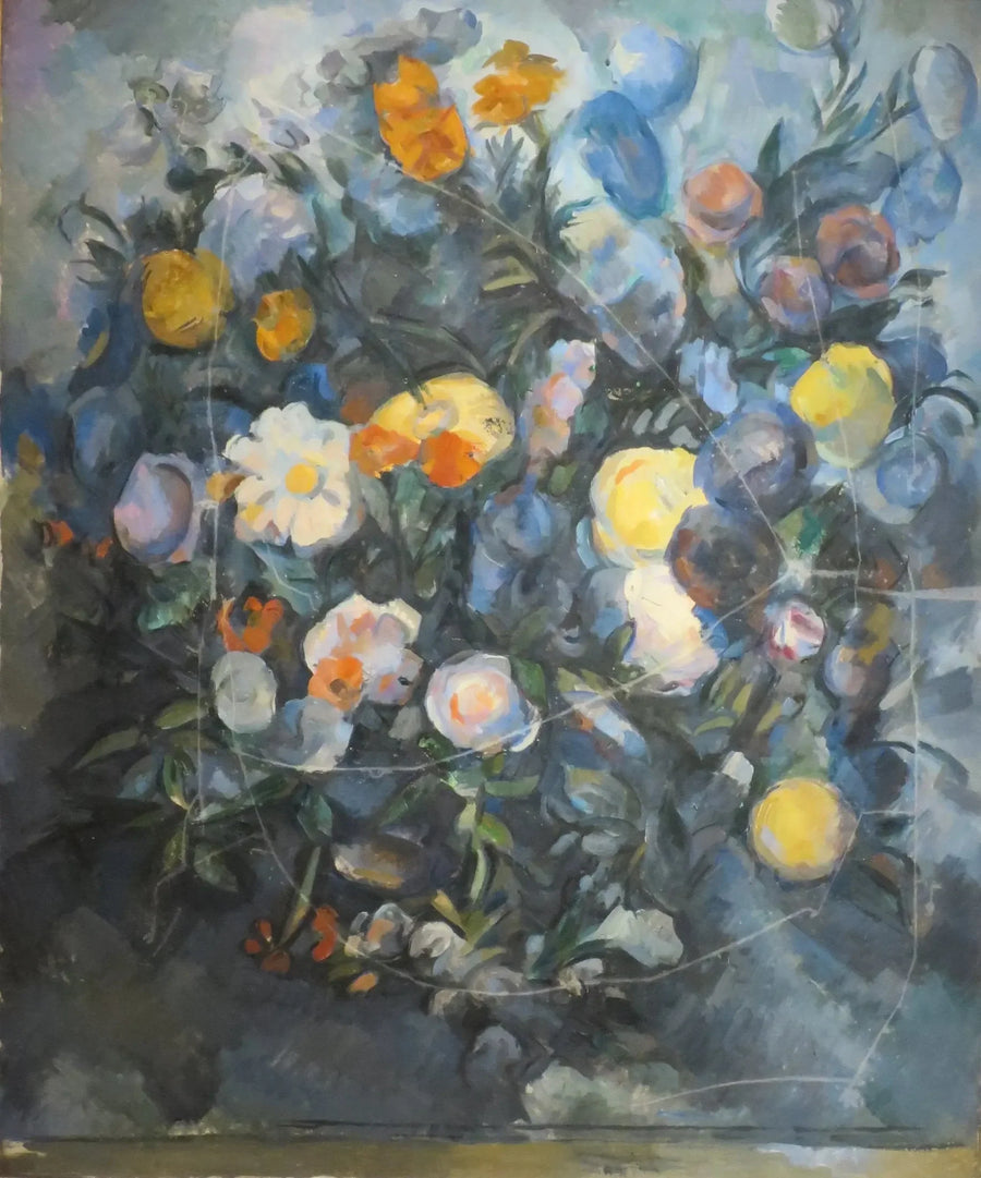 Ramo de flores, según Delacroix - Paul Cézanne