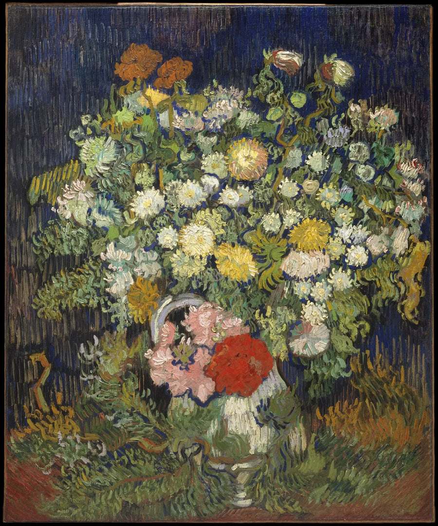 Ramo de flores en un jarrón - Vincent van Gogh