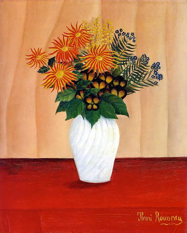 Ramo de flores - Henri Rousseau
