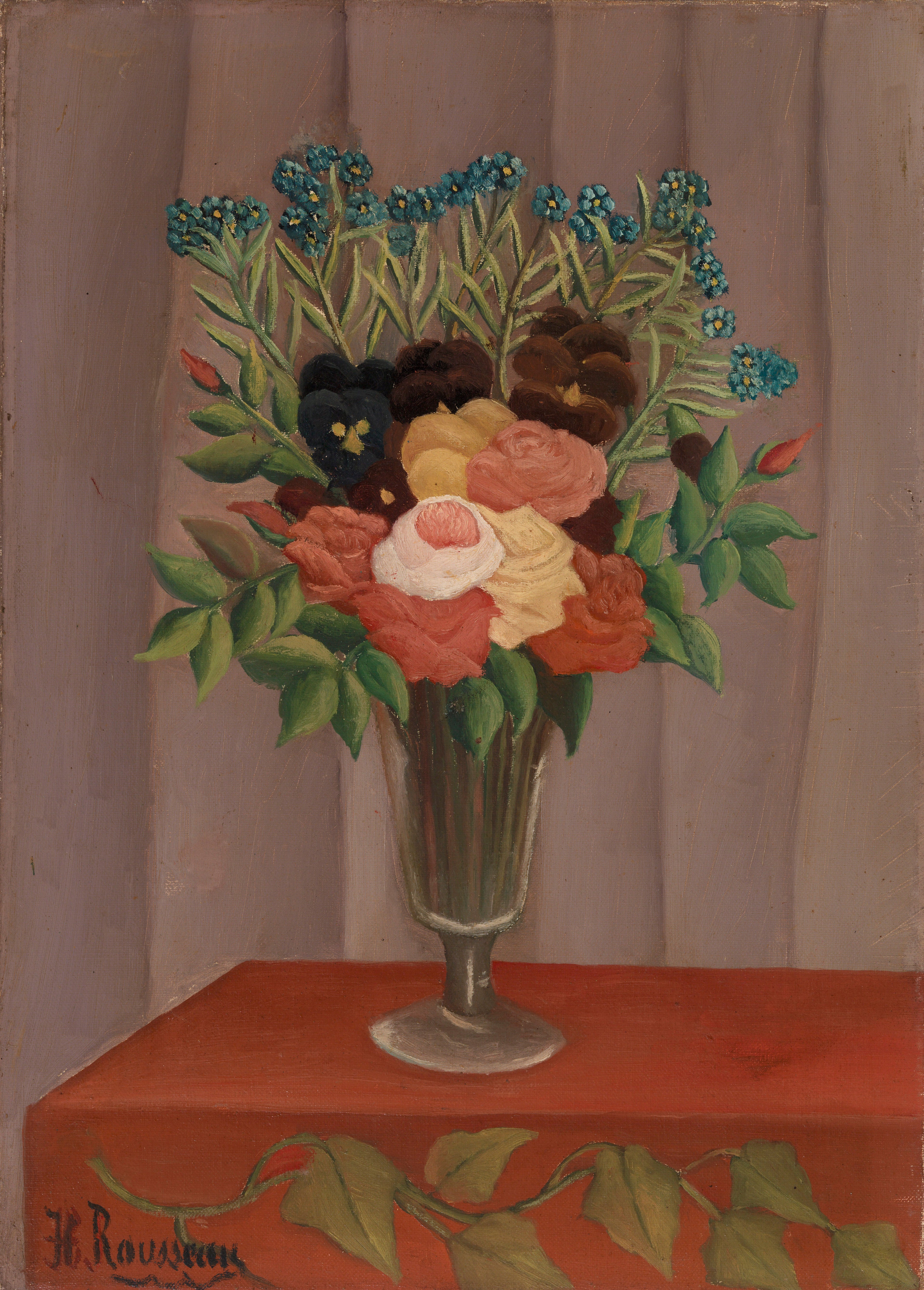 Bouquet de fleurs - Henri Rousseau - Alpha Reproduction