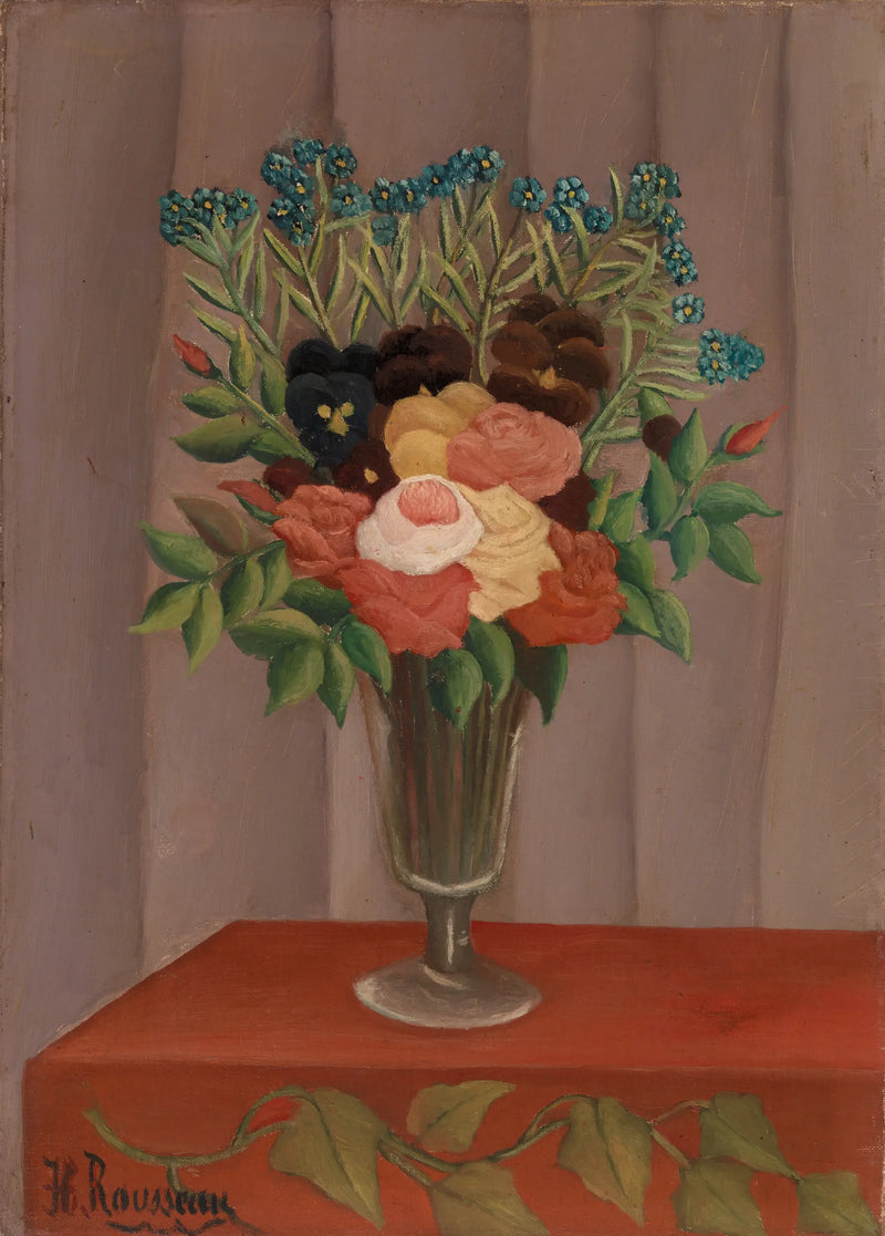 Ramo de flores - Henri Rousseau