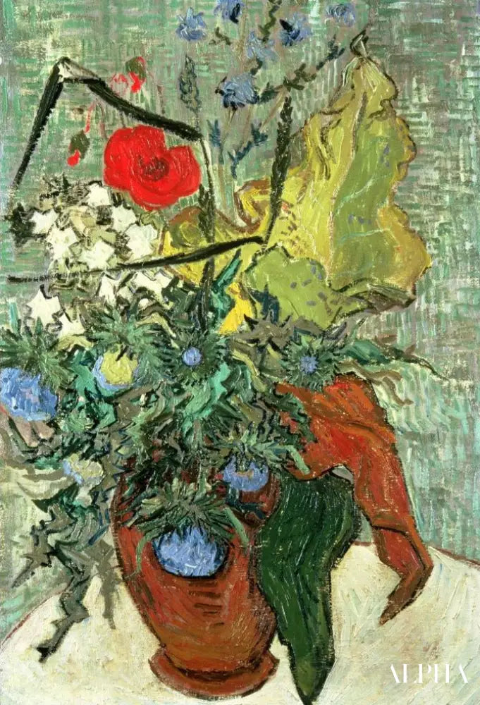 Bouquet de fleurs sauvages - Van Gogh - Reproductions de tableaux et peintures haut de gamme