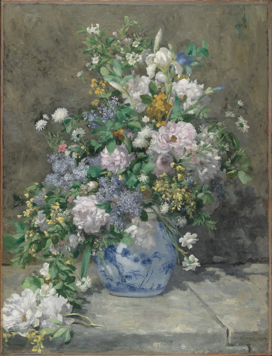 Ramo de primavera - Pierre-Auguste Renoir