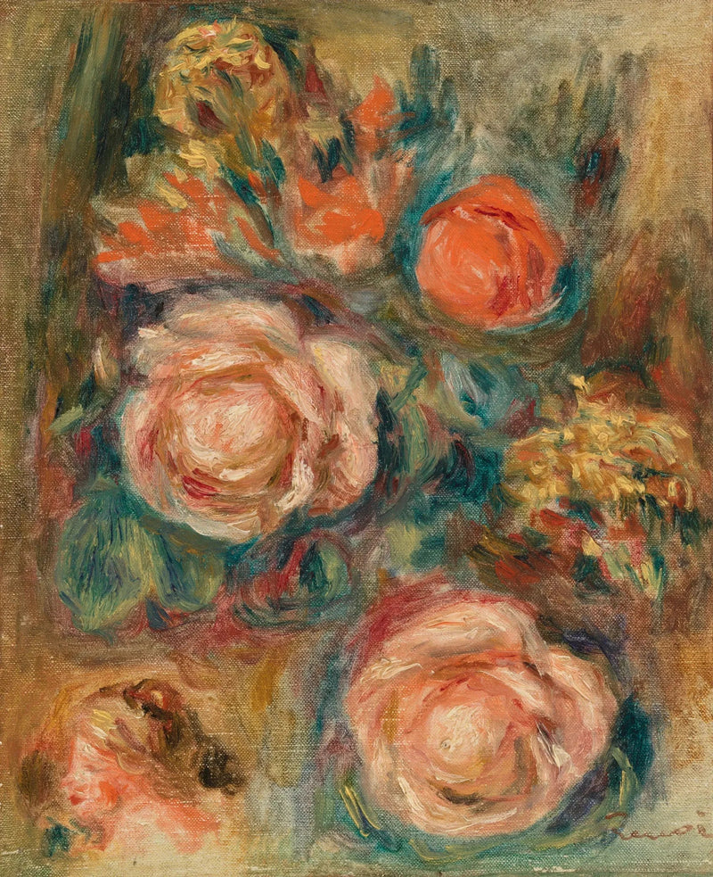 Ramo de rosas - Pierre-Auguste Renoir