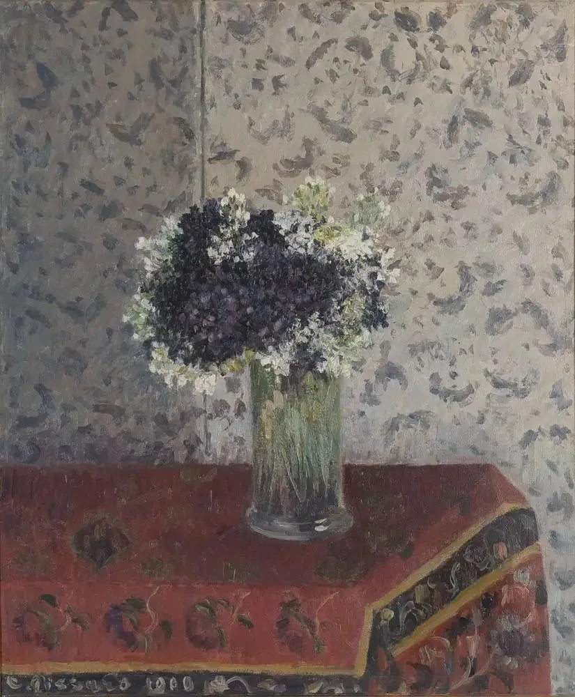 Ramo de violetas - Camille Pissarro