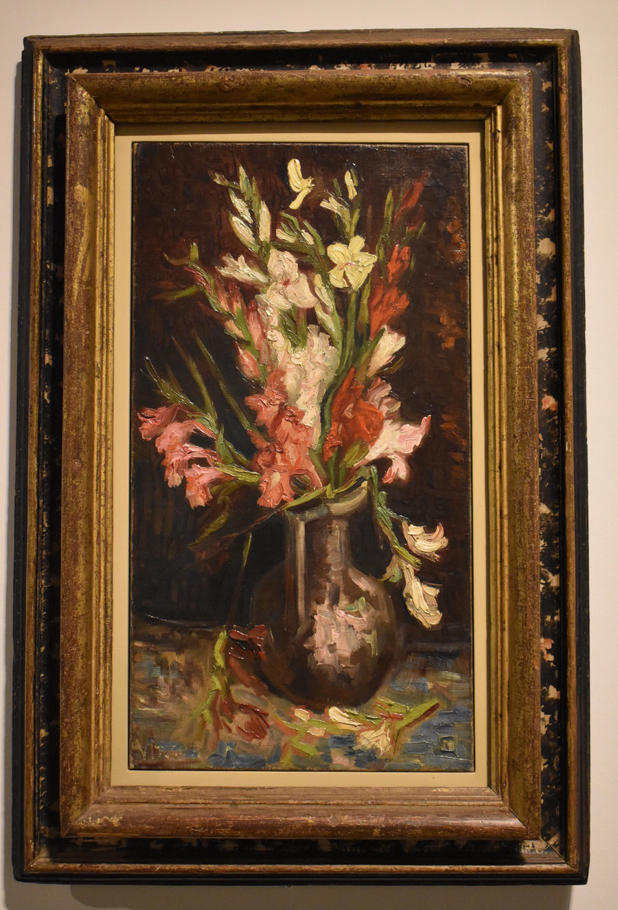 Ramo de gladiolos de diversos colores - Vincent van Gogh