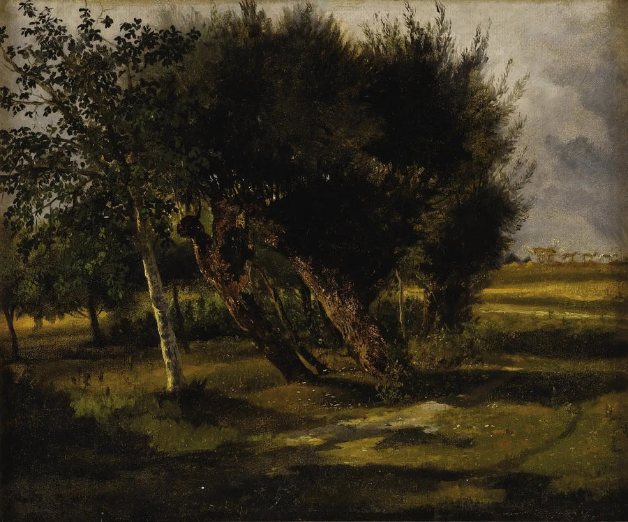 Ramilletes de árboles en la pradera - Rosa Bonheur