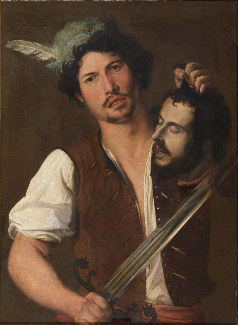 Verdugo con la cabeza de Juan Bautista - Orazio Gentileschi