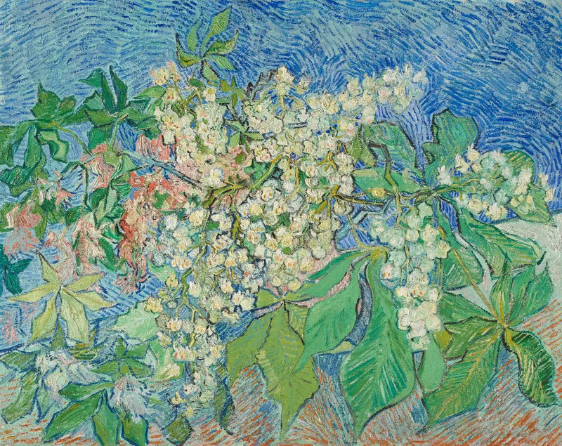 Ramas de castaño en flor - Vincent van Gogh