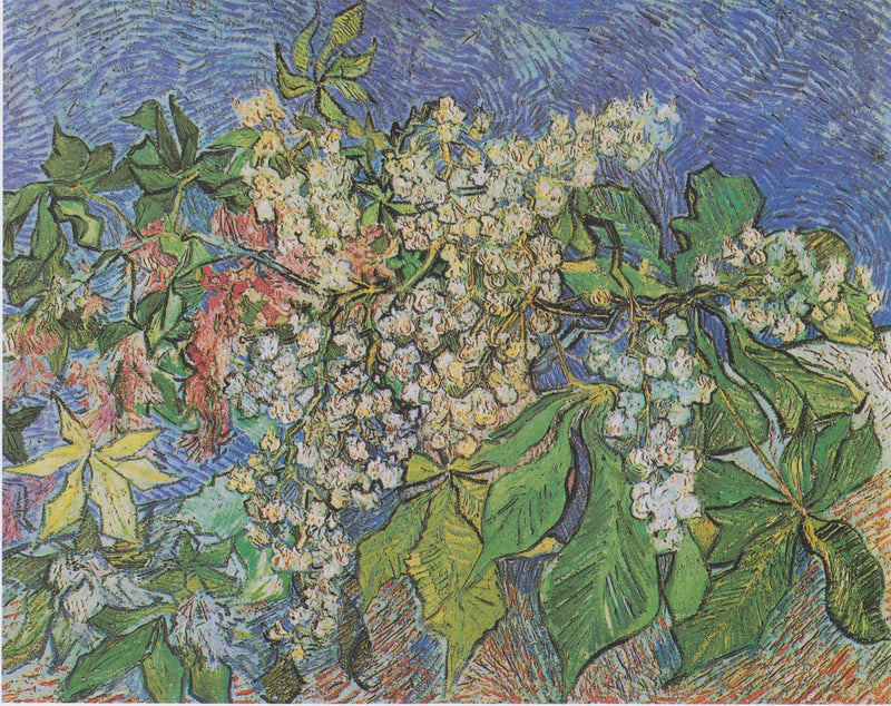 Ramas de castaño en flor - Vincent van Gogh