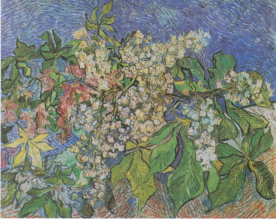 Ramas de castaño en flor - Vincent van Gogh