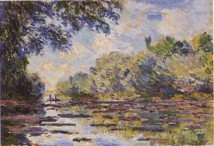 Brazo del Sena en Giverny - Claude Monet