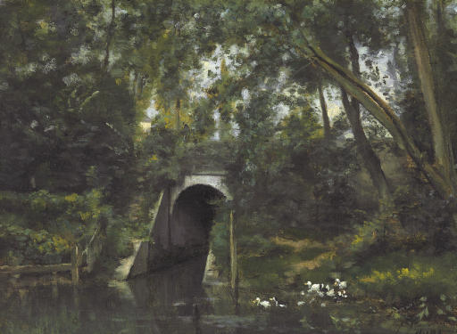 Brazo de Sena en el lado de Neuilly - Stanislas Lépine