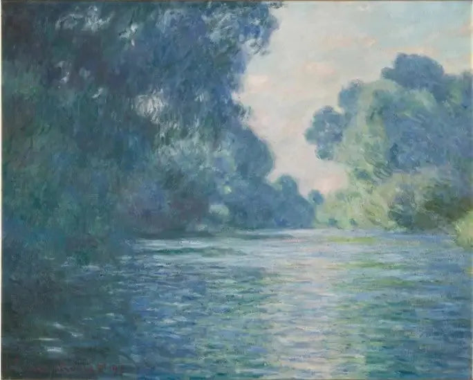 Brazo del Sena cerca de Giverny - Claude Monet