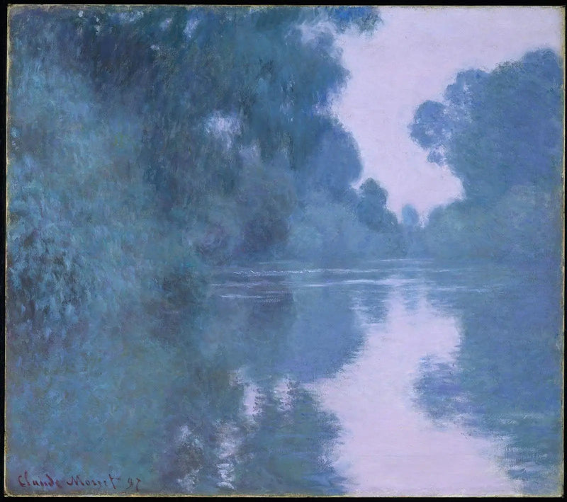 Brazo del Sena cerca de Giverny. - Claude Monet