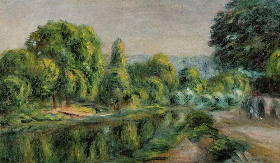 El Brazo vivo en Croissy - Pierre-Auguste Renoir