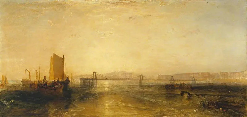 Brighton desde el mar - J. M. W. Turner