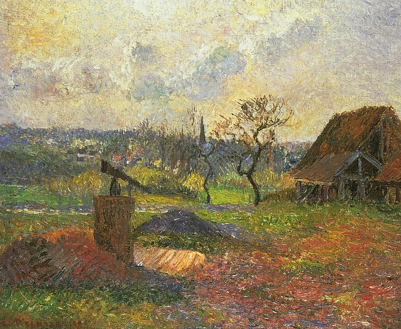 Horno de ladrillos de Éragny - Camille Pissarro
