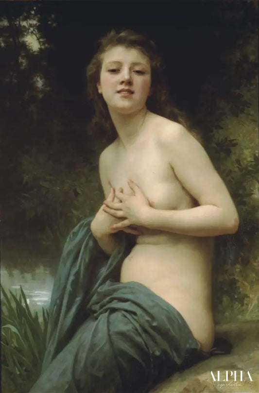 Brise de printemps - William Bouguereau - Reproductions de tableaux et peintures haut de gamme