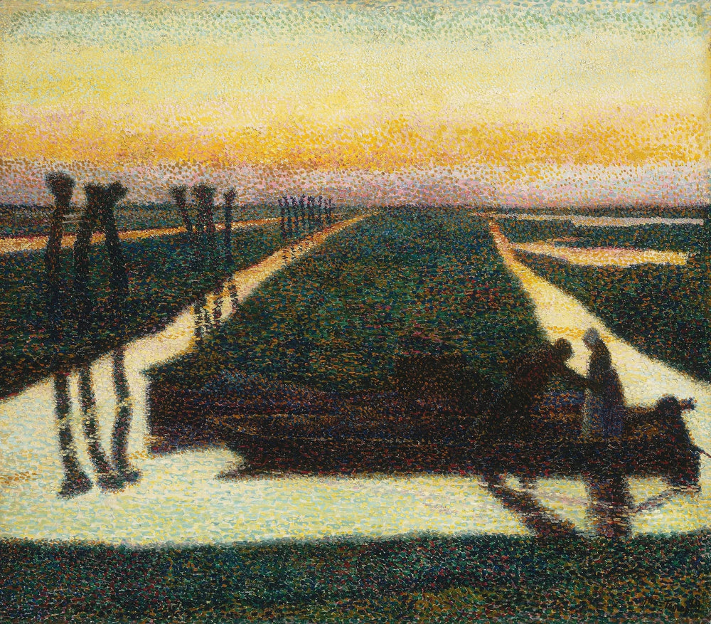 Broek à Waterland - Jan Toorop image 1 reproduction de peinture à l’huile
