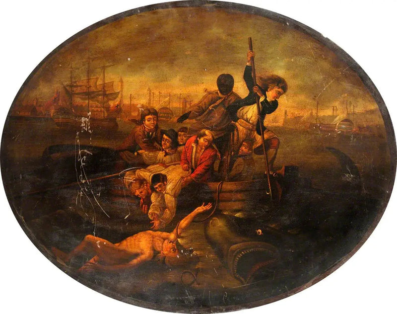 Brook Watson atacado por un tiburón en el puerto de La Habana, 1749 - John Singleton Copley