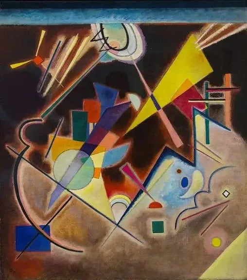 Marrón oscuro - Vassily Kandinsky