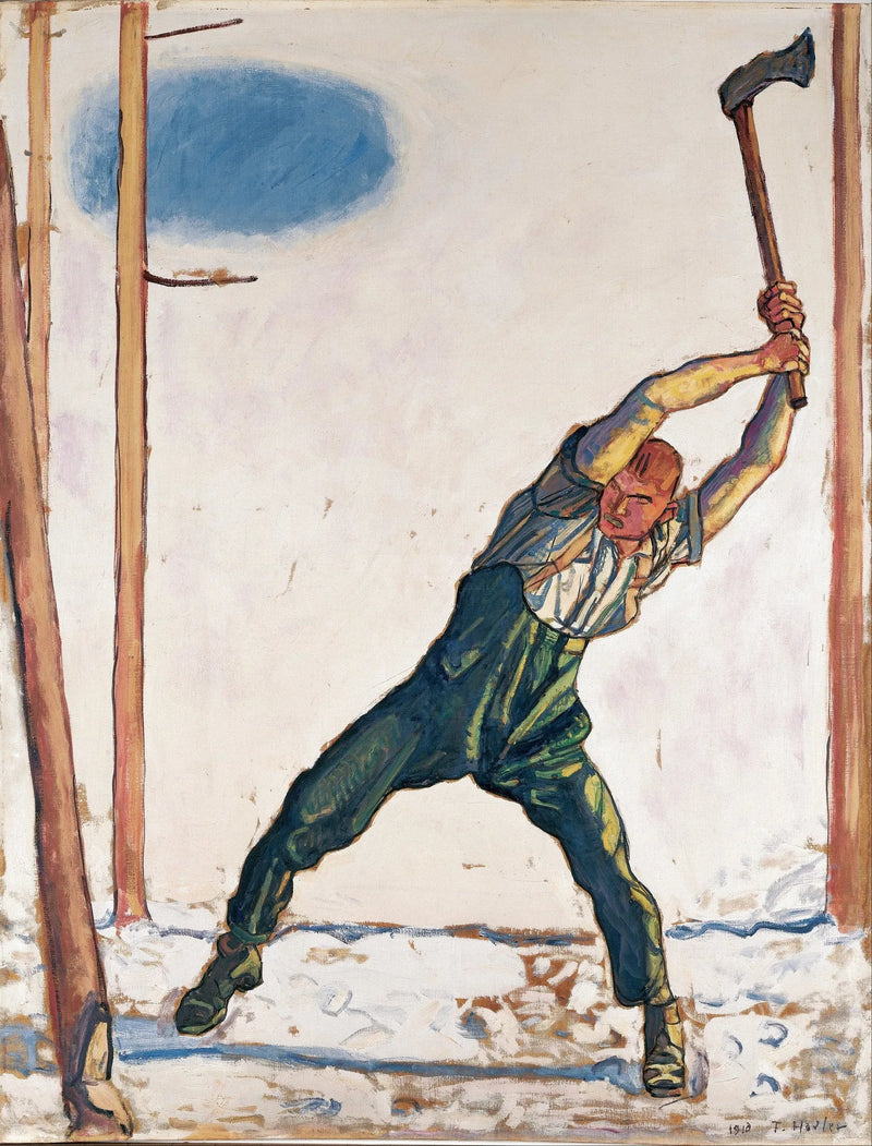 Leñador - Ferdinand Hodler